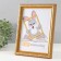 Photo frame Plastic "Vintage" 15x21 cm, gold