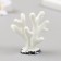 Figure for Florarium Polystone "Montipor finger" White 4.7x4.5 cm
