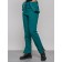Semi -combinezone ski insulated female winter, size 50, green color