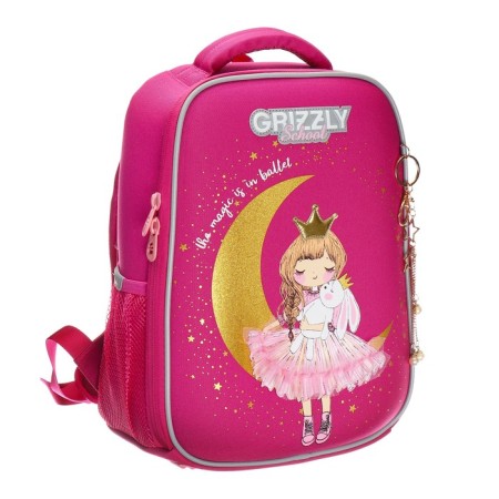 Frame backpack, 37 x 26 x 16 cm, Grizzly RAW-397, fuchsia RAW-396-3_2-1