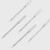 Needles for household sewing machines, for knitwear, No. 130, 5 pcs