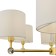 Maytoni Mod088PL-06BS, 6HE14, 40W, 68x68x139 cm, brass color