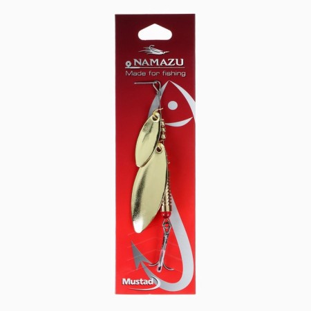 Spinning spinning namazu ahimonda, 16 g, brass color-1