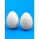 Set of blanks made of foam, egg, 10 cm, 2 pcs
