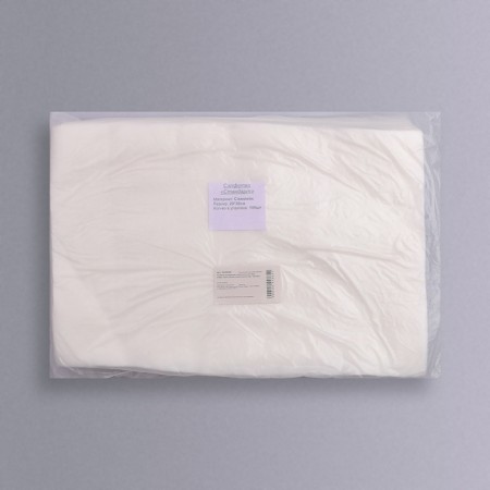 Disposable cosmetic napkins, 100 pcs, density 40g/m2, cotton, 20 × 30 cm, white color-2