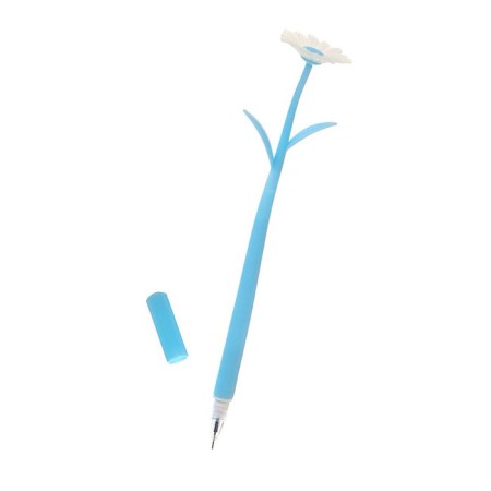 Gel pen "chamomile", joke, changes color with ultravioletus, mix-1