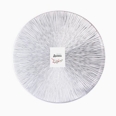 Napkin Serving shares tsex. Serebro, D 38 cm-3