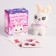 Soft toy "lovely bunny" in a set with stickers, mix