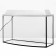 Aquarium "TV" with a lid, 55 liters, 63 x 25 x 36/41 cm, bleached oak