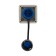 Wall moisture -waterproof socket with a lid 16 a, 2p+re, IP68 Rexant