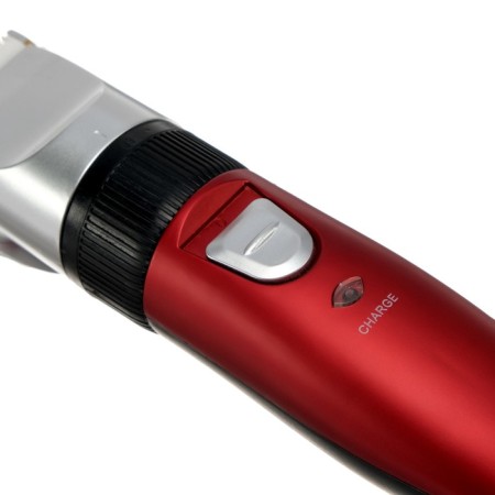 Luazon Ltri-22 haircut machine, 2.5 W, 3/6/9/12 mm, ceramic. knife, battery, red-4