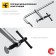 Stroking whole bison KS-500/120, professional, clamp 80 mm, 200/80 mm