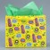 Gift package laminated with quiet, packaging, “Smile”, MS 23 x 18 x 10 cm