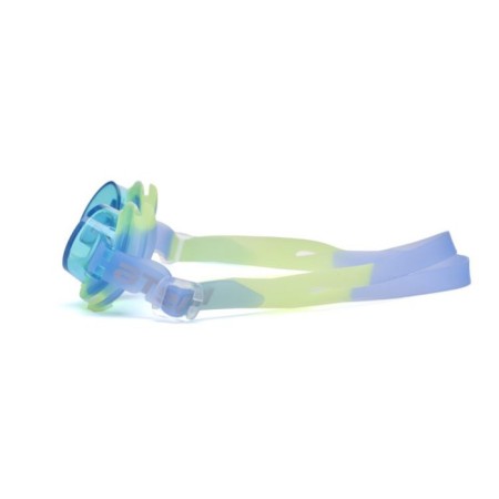 ATEMI S306 swimming glasses, children's, PVC/silicone, white/blue/lilac color-1