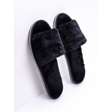 Women's slippers Amaro Home, size 36-38, black color-1