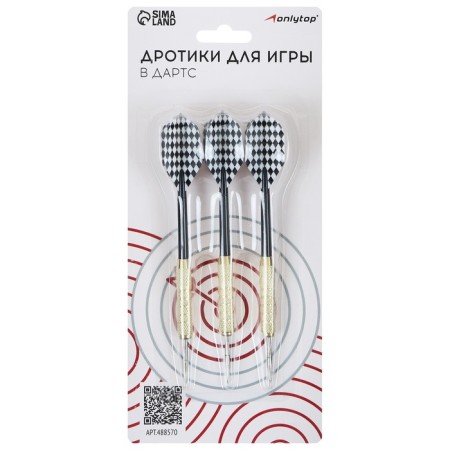 Arrows for Darts Onlytop, 3 pcs., Mix colors-4