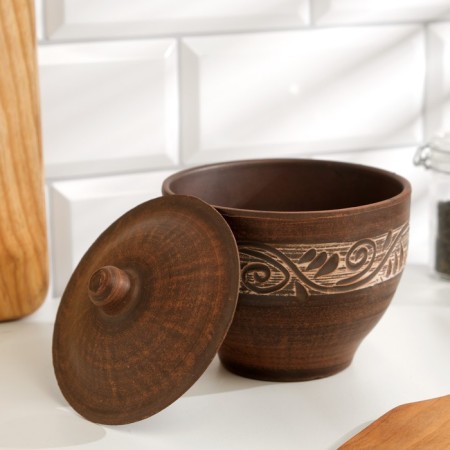 Angob baking pot, 0.6 l, 13 x 12 x 12cm-1