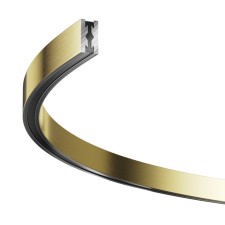 The overhead tire/suspension Technical TRX154-SR-D650-BS Busbar Trunkings Flarity, 650x325x15 mm, brass color