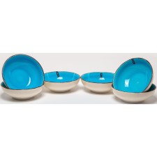 A set of deep plates of Elrington “Airgraph. Maldives 