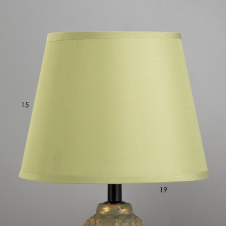 Daniela table lamp E27 40W green-gold 20x20x32 cm-2