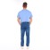 Male jeans, blue color, size 33 (48-50)