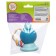 Rattle "pipe", blue color, crush me
