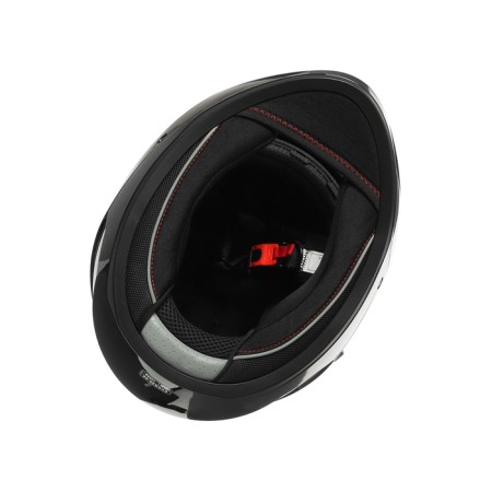 The helmet integral with two visors, size XXL (61), BLD-M67E model, black glossy-8