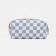 Lightning cosmetic bag, gray color