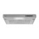 Kitchen hood Homsair Horizontal 50, 15 m2, 3 modes, stainless steel