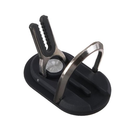 Torso phone holder to the deflector, black