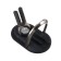 Torso phone holder to the deflector, black