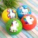 The ball "Unicorn", soft, 10 cm, species mix