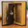 Safe leather book with embossing "Monetary Fund" 21x13x5 cm