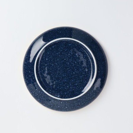 Ceramic dessert plate "Night Sky", D = 21 cm, blue color-4