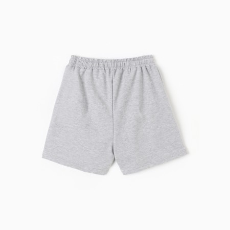 Women's shorts, color gray melange, size 52-2
