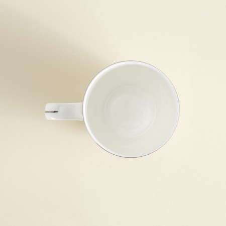 Sl Home Cascan, 380 ml, 11.8 × 8.5 × 10.4 cm, set 2 pcs, bone porcelain, white-6