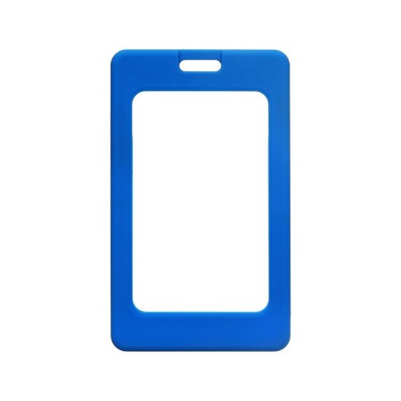 Baiga vertical, external 101x67 mm, internal 85x54 mm, software, blue