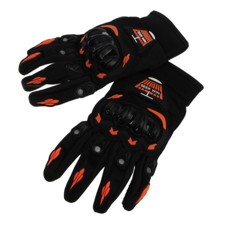 Motorcycle gloves with protective inserts, Seek Win, size XL-3