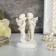 Souvenir Polystone "Angels Kiss on the Heart" set 2 pcs 6x4x3.5 cm