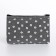 Lightning cosmetic bag, gray color