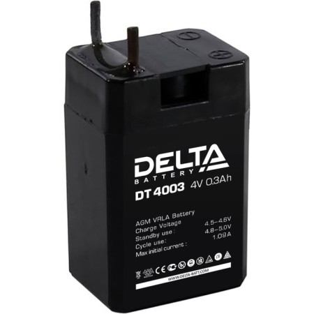 Delta DT 4003 battery (4V / 0.3ah)