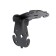 Figure mounting corner, 70x70x60x2.1 reinforced, black color