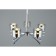 Suspended chandelier ALASSIO E27 200W