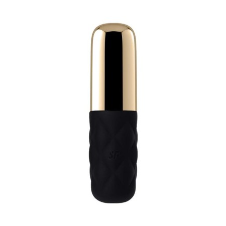 Satiffyer Mini Lovely Honey, silicone, black color, 11.4 cm-2