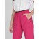 Women's sports insulated trousers, size 42, pink color