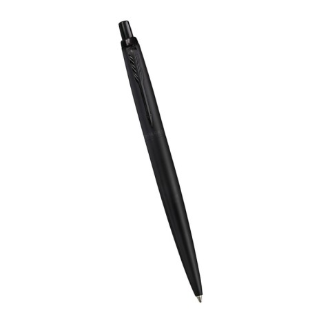 Ballpoint Parker Jotter XL Monochrome Black BT, stainless steel case, blue ink-4