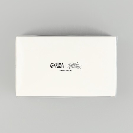 Box for 2 sweets with cells "White", 10 x 6 x 3 cm-3