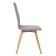 Dining stool Polini Home Rio SD, the color is light gray-natural
