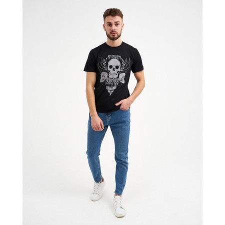 Футболка мужская KAFTAN Skull р. 52, черный-2