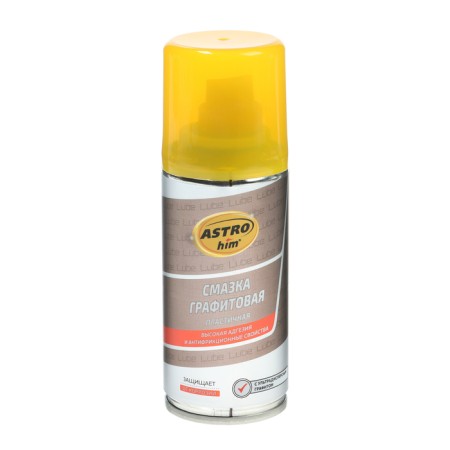 Graphite lubricant Astrohim, 140 ml, aerosol, AS - 4551-9
